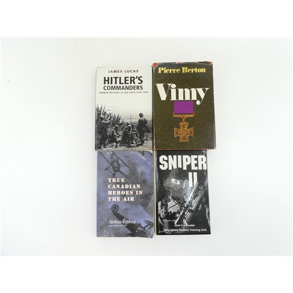 ASSORTED MILITARY BOOK LOT