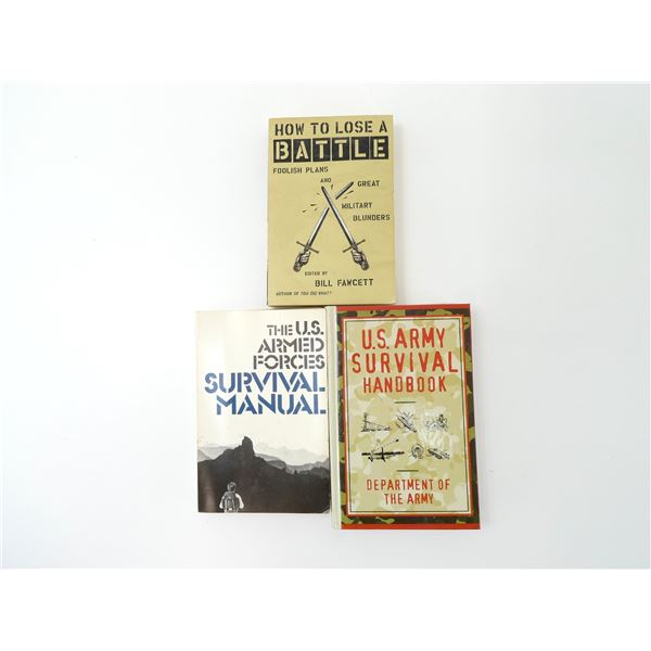 ASSORTED MILITARY BOOK LOT