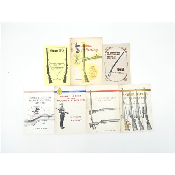 ASSORTED "HISTORICAL ARMS" / "ARMS COLLECTING", ETC. BOOK LOT