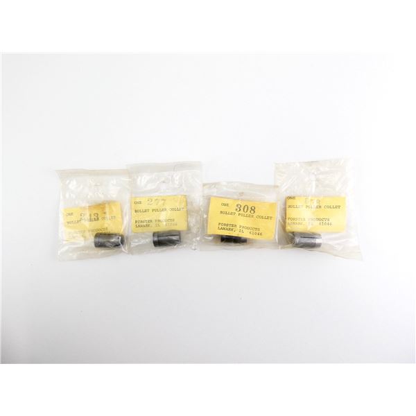 ASSORTED FORSTER BULLET PULLER COLLET LOT