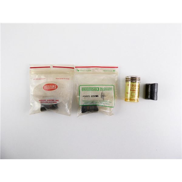 ASSORTED REDDING SHOT / POWDER BUSHINGS LOT