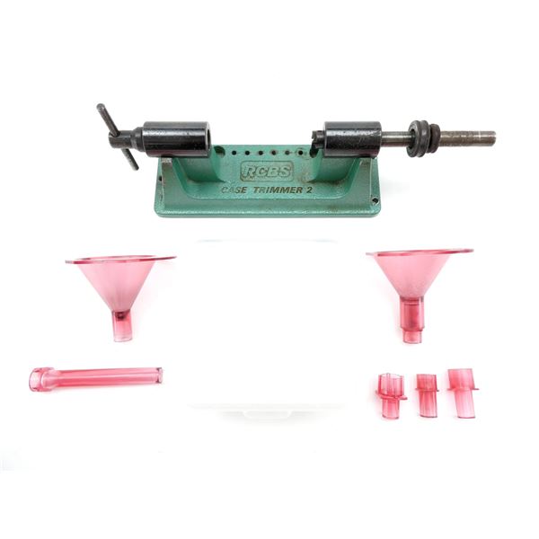 RCBS CASE TRIMMER 2, ETC. LOT