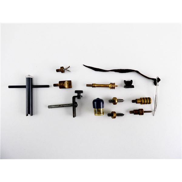 ASSORTED BLACK POWDER ACCESSORIES LOT