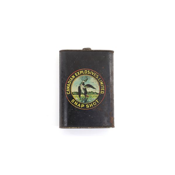 COLLECTIBLE CXL EMPTY BLACK POWDER TIN