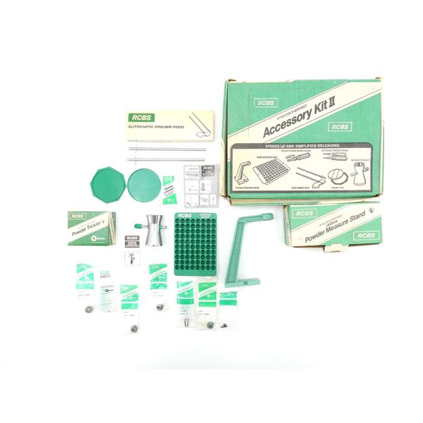 RCBS PRECISIONEERED ACCESSORY KIT II, ETC. LOT