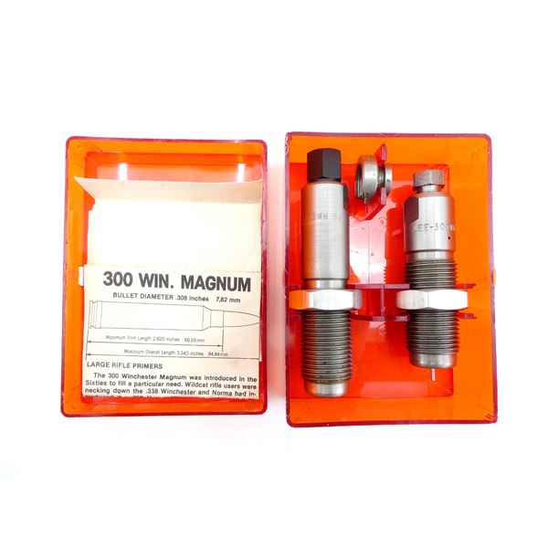 LEE .300 WIN MAG RELOADING DIES