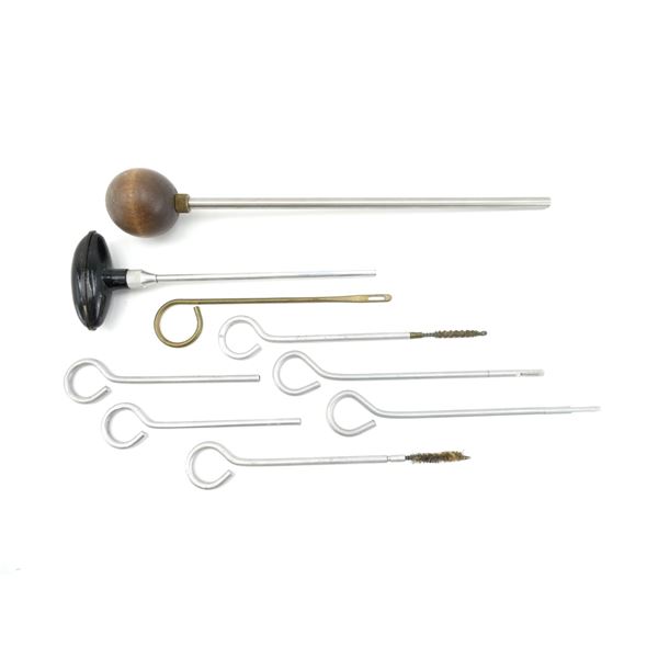 BULLET STARTER AND CLEANING RODS LOT
