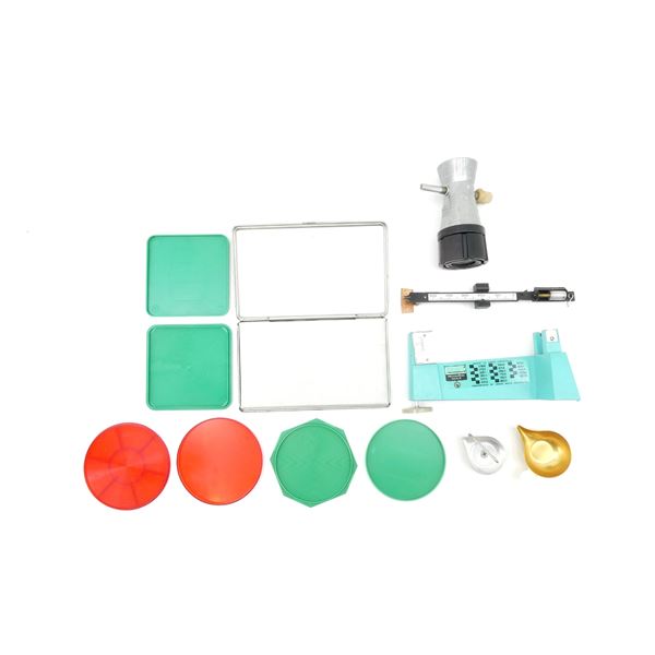 ASSORTED POWDER SCALE, LUBE PAD, ETC. LOT