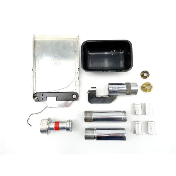MEC SHOT SHELL PRESS ACCESSORIES AND BUSHINGS LOT