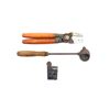 Image 1 : IDEAL .358" BULLET MOLD, HANDLES, AND LEAD LADLE LOT