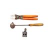 Image 2 : IDEAL .358" BULLET MOLD, HANDLES, AND LEAD LADLE LOT