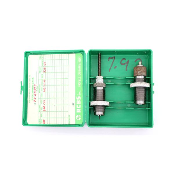 RCBS 7.92 KURTZ RELOADING DIES