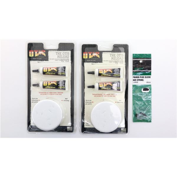 THE OTIS RELOAD CLEANING KITS, ETC. LOT