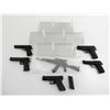 Image 1 : MINI PISTOL / AK-47 MODEL DISPLAY SET