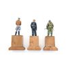 Image 2 : ASSORTED WWII GERMAN STYLE FIGURINES LOT