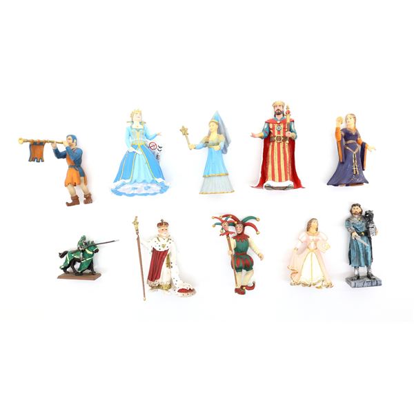 ASSORTED MEDIEVAL STYLE FIGURINES LOT