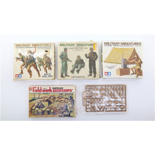ASSORTED GERMAN MILITARY MODEL KITS LOT