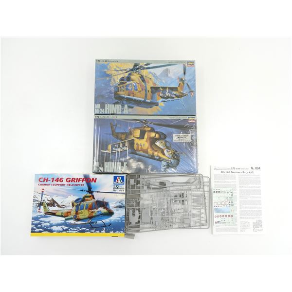 ASSORTED MILITARY AIRCRAFT MODEL KITS LOT