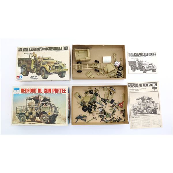 ASSORTED BRITISH MILITARY MODEL KITS LOT