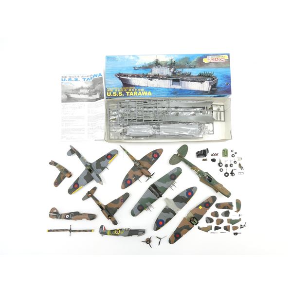 ASSORTED BRITISH / U.S. MILITARY MODEL KITS LOT