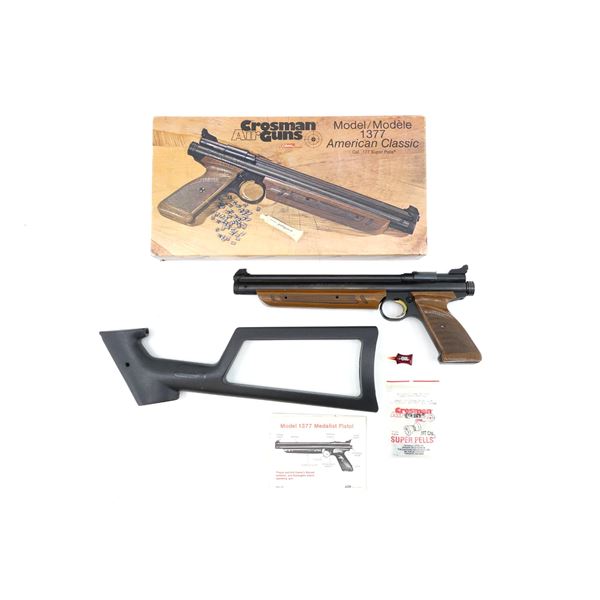 CROSMAN AMERICAN CLASSIC MODEL 1377 .177 CAL AIR PISTOL