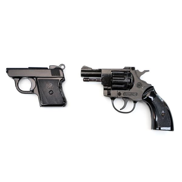 A PAIR OF UNKNOWN ITALIAN/GERMAN | Model: Olympic 6/Unknown  | Caliber: .22 BLANK