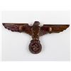 Image 2 : WWII GERMAN MILITARY BRASS EAGLE BADGE