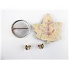 Image 2 : ROYAL CANADIAN NAVAL ASSOCIATION BADGE, PIN AND EARRINGS LOT