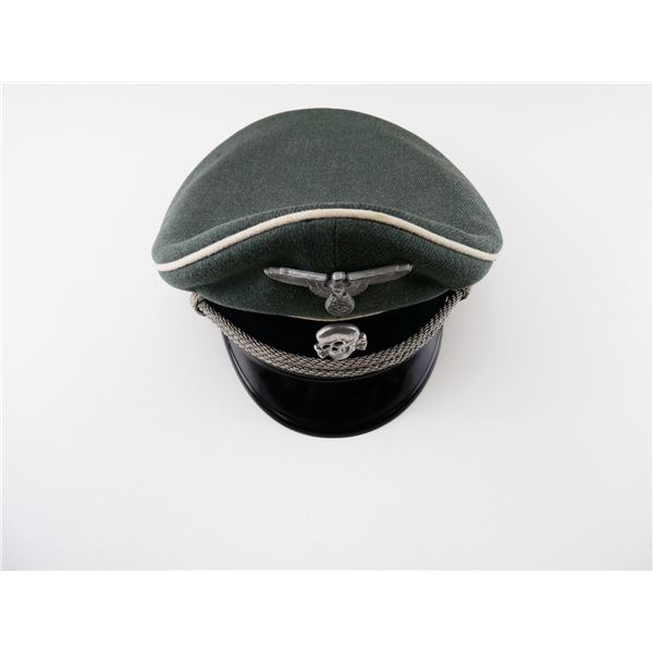 REPRODUCTION WWII GERMAN WAFFEN SS PEAKED CAP