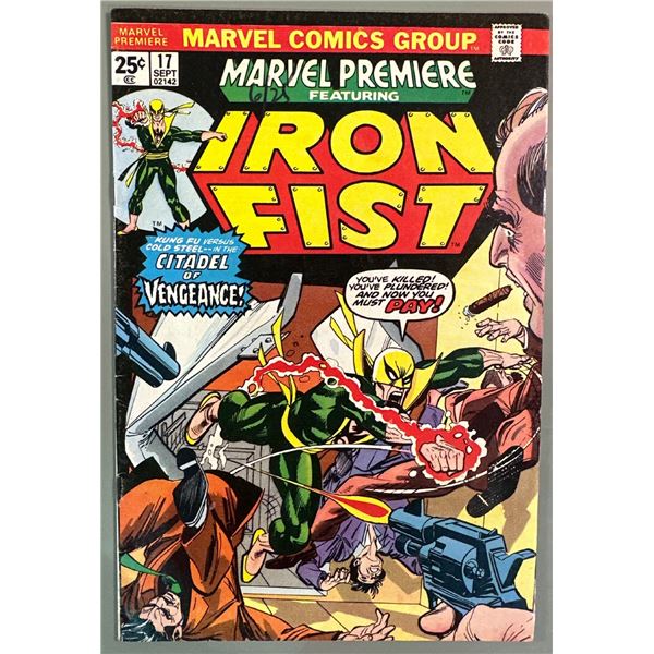 Marvel Premiere #17 (1974) Iron Fist