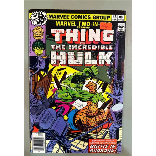 Marvel Two-In-One #46 (1978) Thing & Hulk