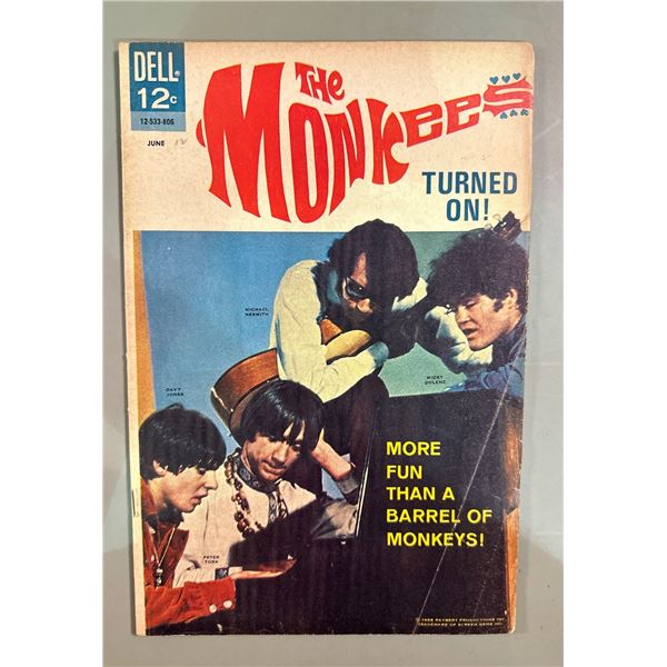 The Monkees #12 Comic Book (Dell, 1968)