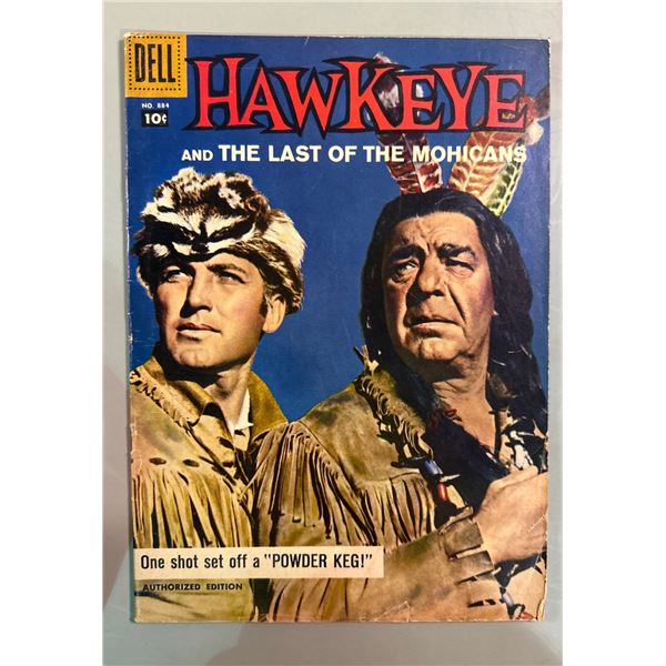1958 Dell Hawkeye Mohicans Comic #884