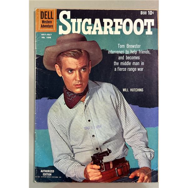 1960 Dell Sugarfoot Comic #1098 Will Hutchins