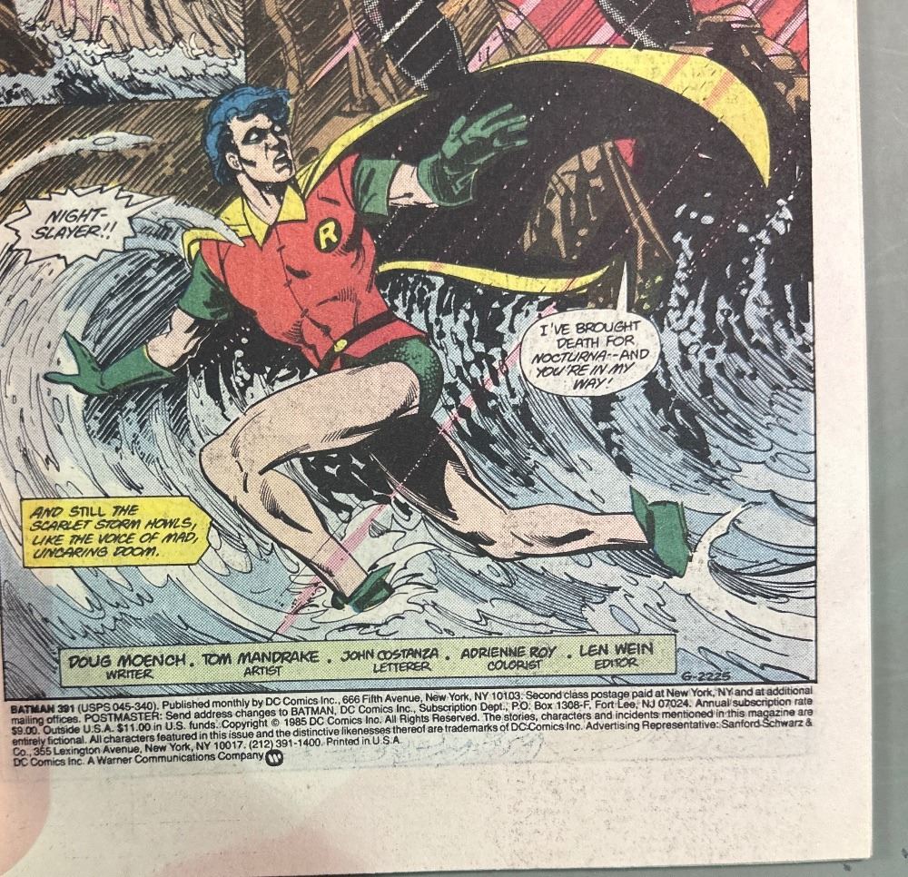 Jayloo Batman #391 (DC Comics, 1985)