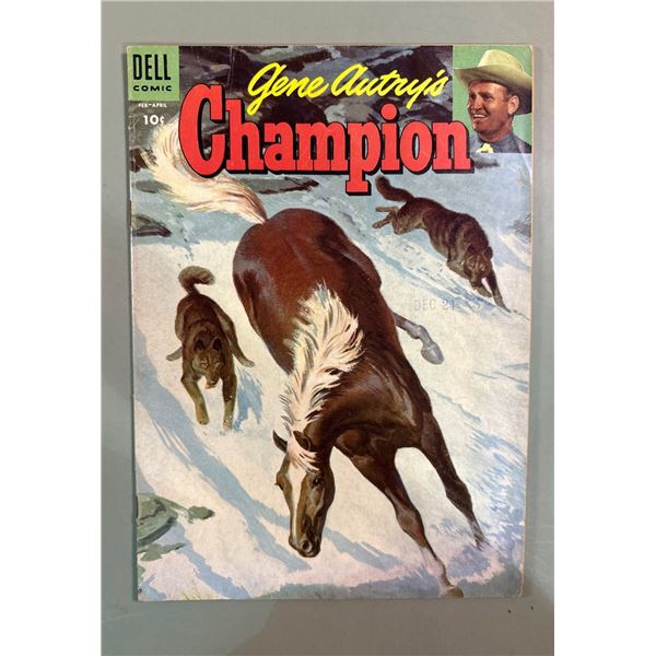 1952 Dell Gene Autry's Champion #17 Comic Book