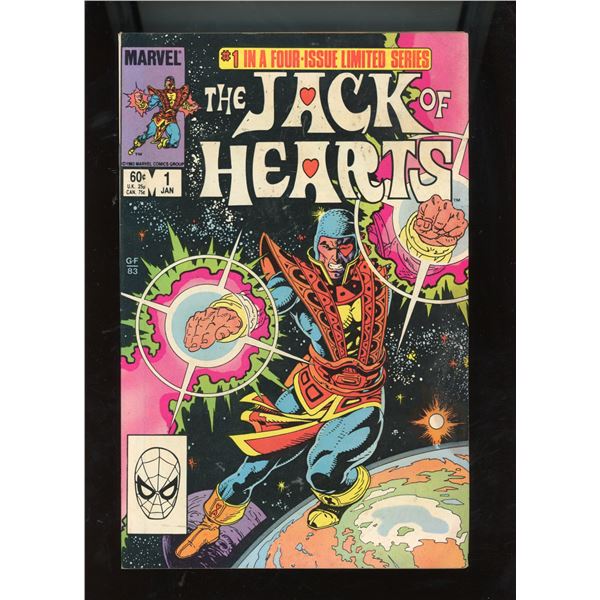 The Jack of Hearts #1 (Marvel, 1984) Comic