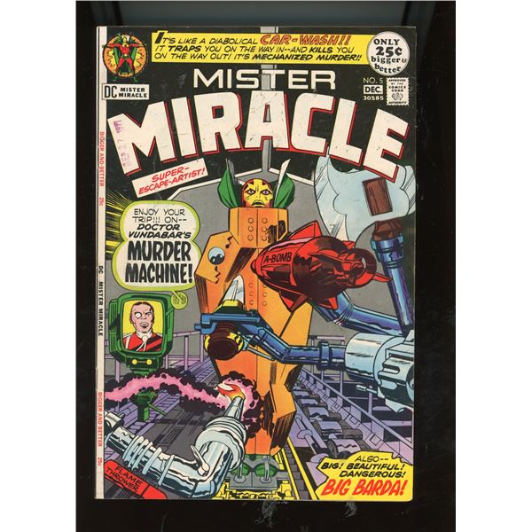 Mister Miracle #5 (DC, 1971) Kirby
