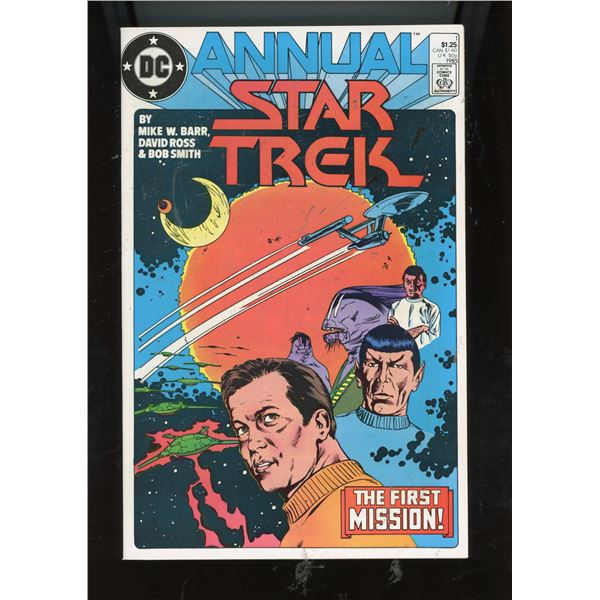 DC Star Trek Annual #1 First Mission (1985)