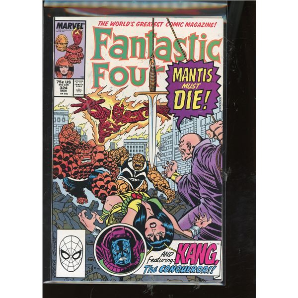 Fantastic Four #324 (Marvel, 1989) Kang