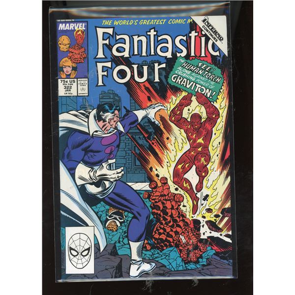 Fantastic Four #322 (Marvel, 1989) Inferno
