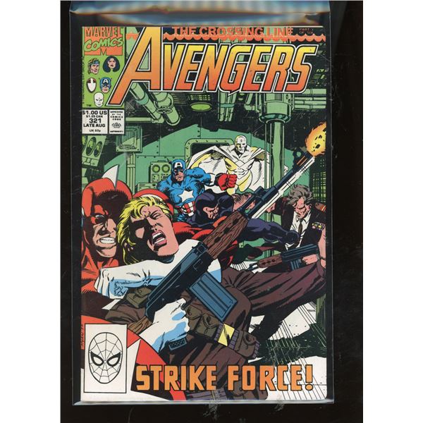 Avengers #321 (Marvel Comics, Aug 1990)