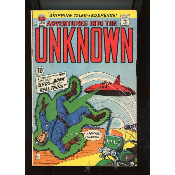 Adventures into the Unknown #174 (ACG, 1967)