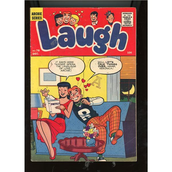 Laugh Comics #78 (Archie, 1956)