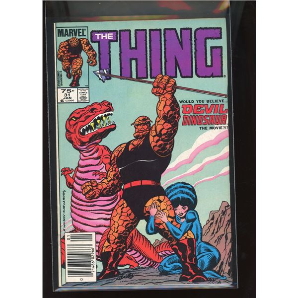 The Thing #31 (1986) - Devil Dinosaur
