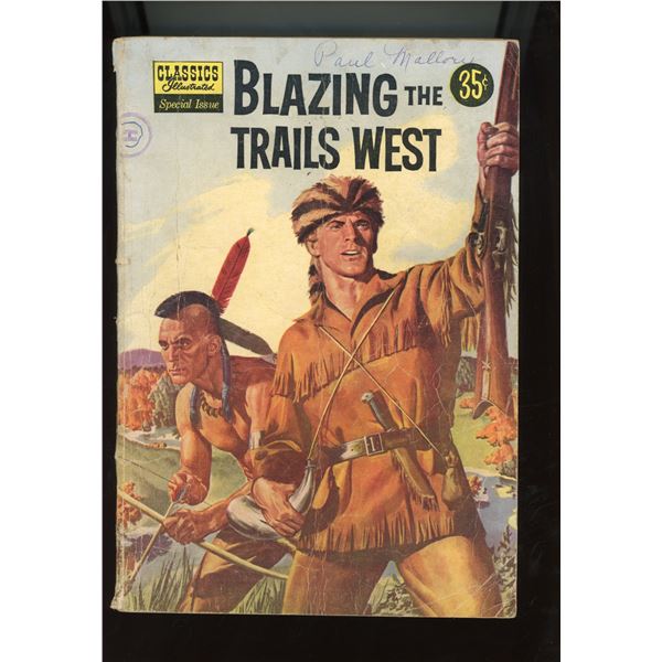 Classics Illustrated Spec #144A Blazing West 1958
