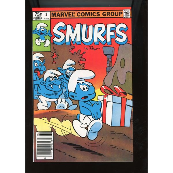 Smurfs #3 Marvel Comics (1983) Monster Smurf
