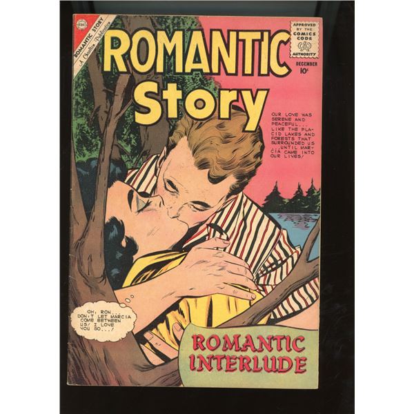 Romantic Story #52 Comic Charlton Dec 1960