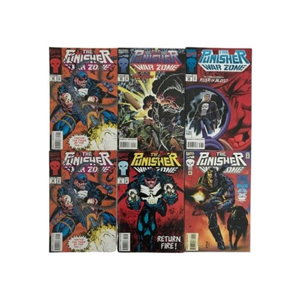 Collection of 6 Punisher 1990s Comics