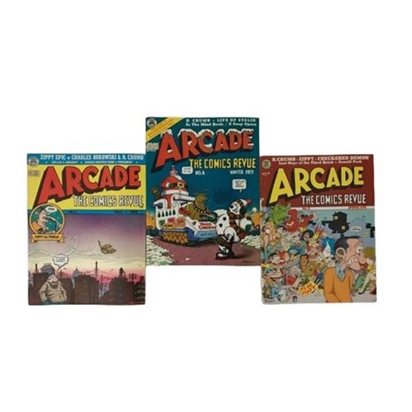 1970s Arcade The Comics Revue Comics
